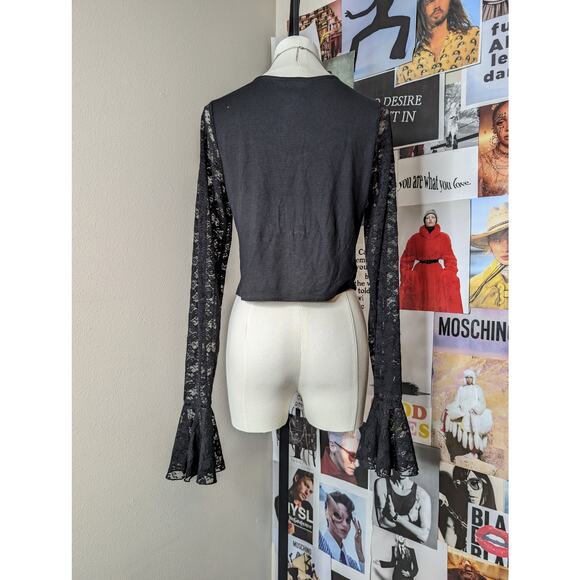 Flare Gothic Hot Topic Top - Picture 5 of 5